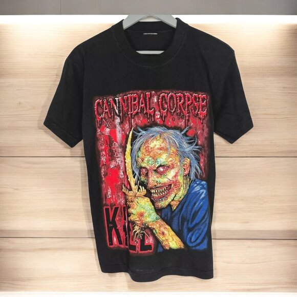 Cannibal Corpse Kill Death Metal Black Unisex T-shirt Men Women - Picture 1 of 3